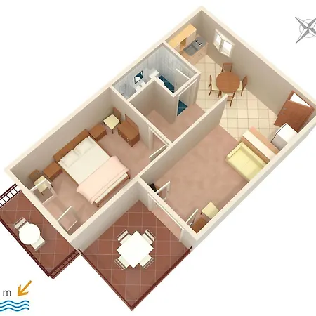 Apartments And Rooms By The Sea Sucuraj, Hvar - 4029 Guest house 3*